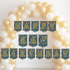 1 African Snacks Happy Birthday Bunting Banner - Unique Cultural Party Decor | DIY Banner Kit (Digital Download) {style1}