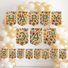 12 African Snacks Happy Birthday Bunting Banner - Unique Cultural Party Decor | DIY Banner Kit (Digital Download) {style3}
