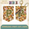 19 African Snacks Happy Birthday Bunting Banner - Unique Cultural Party Decor | DIY Banner Kit (Digital Download) {style4}