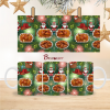 25 Green Fireworks African Christmas Mug Wrap Design – 9″ x 4″ Digital Download