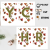 Ready-to-Print African Christmas "MERRY CHRISTMAS" Bunting Kit{style 6}- Digital Download