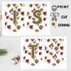 Ready-to-Print African Christmas "MERRY CHRISTMAS" Bunting Kit{style 6}- Digital Download