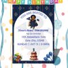il_fullxfull.7215368580_8l9k.jpg Aso Oke 1st Birthday Invitation: African Theme, Boy & Girl (Digital Canva Template)