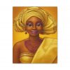 Vibrant African Art Canvas Print: Cultural Home Decor