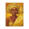 Vibrant African Art Canvas Print: Cultural Home Decor