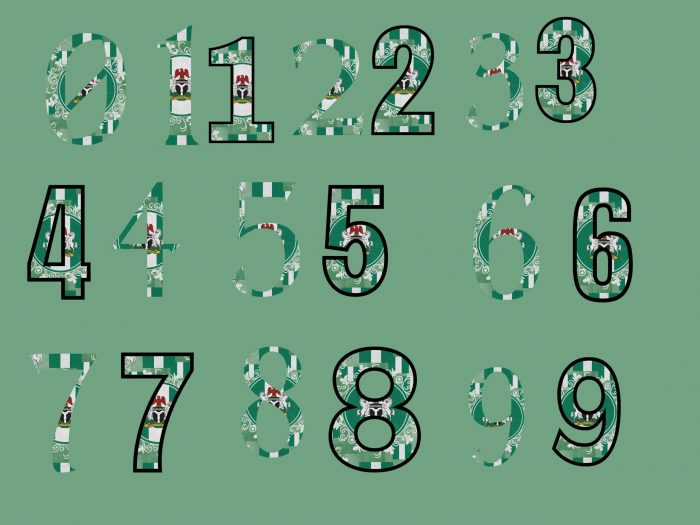 il_fullxfull.7227237049_b6mv.jpg Nigerian Flag Alphabet & Number Clipart Bundle - A-Z, 0-9 | 90+ PNGs | Multiple Styles | Digital Download