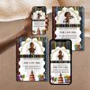 Aso Oke Birthday Invitation: African Theme, Editable Canva Template (Digital Download) MULTICOLOUR