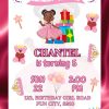 African Birthday Invitation: Customizable Canva Template (Digital Download)