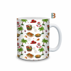 Jollof meets Santa African Festive Christmas Mug Wrap Design – 9″ x 4″ Digital Download