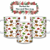 Jollof meets Santa African Festive Christmas Mug Wrap Design – 9″ x 4″ Digital Download