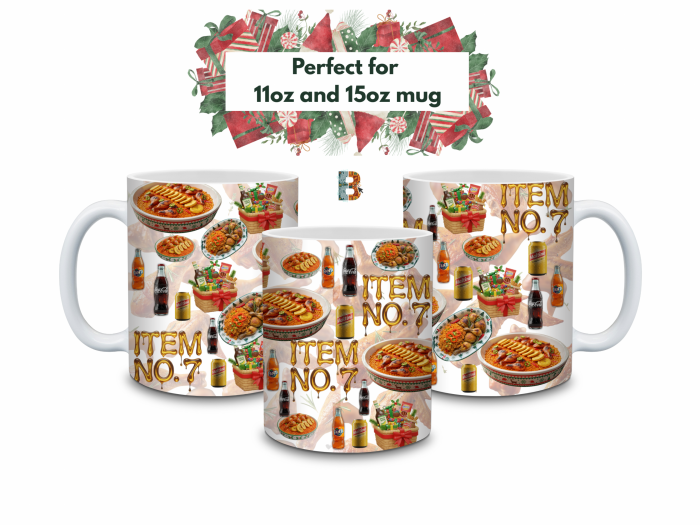 mug21_trio A very African Nigerian Item No 7 Christmas Dinner Mug Wrap Design – 9″ x 4″ Digital Download