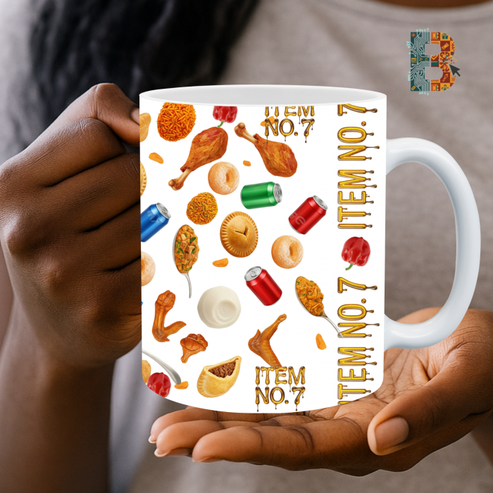 mug7_hand Item No 7 Nigerian snack mug wrap