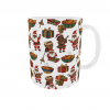 snapshot Jollof & Holly African Christmas Mug Wrap Design - 9" x 4" Digital Download