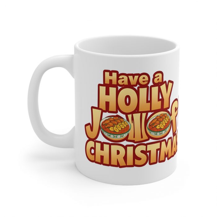 10968897566658086152_2048.jpeg Holly Jollof Christmas Mug | Ceramic Coffee Cup 11oz 15oz