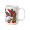 Father Christmas Santa Claus Mug | Ceramic Coffee Cup 11oz 15oz