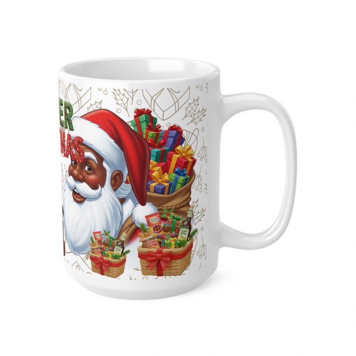 Father Christmas Santa Claus Mug | Ceramic Coffee Cup 11oz 15oz