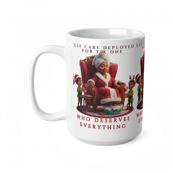 1117886108906090817_2048.jpeg Elf Care Deployed for the One Who Deserves Everything Mug