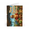 Merry Christmas Santa and Elves Greeting Cards (5 Pack)