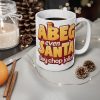 Abeg Even Santa dey chop jollof Mug | Ceramic Coffee Cup, 11oz or 15oz