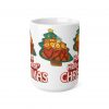 Holly Jollof Christmas Mug | Ceramic Coffee Cup 11oz 15oz