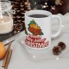 Holly Jollof Christmas Mug | Ceramic Coffee Cup 11oz 15oz