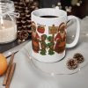 Warm Pole Santa Cooking dinner mug | Christmas coffee cup