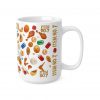Item No.7 African Snack Pattern Mug | Ceramic Coffee Cup