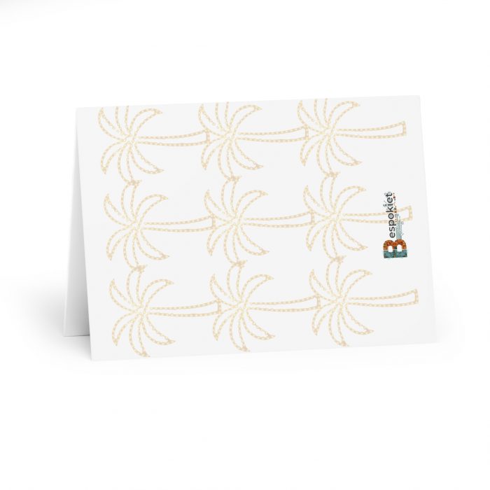Sun-Kissed Tropical Christmas Cards, Greeting Cards 5 pack Bundle