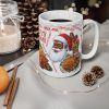 Jollofey Christmas Santa with Jollof Rice Mug | Ceramic Coffee Cup