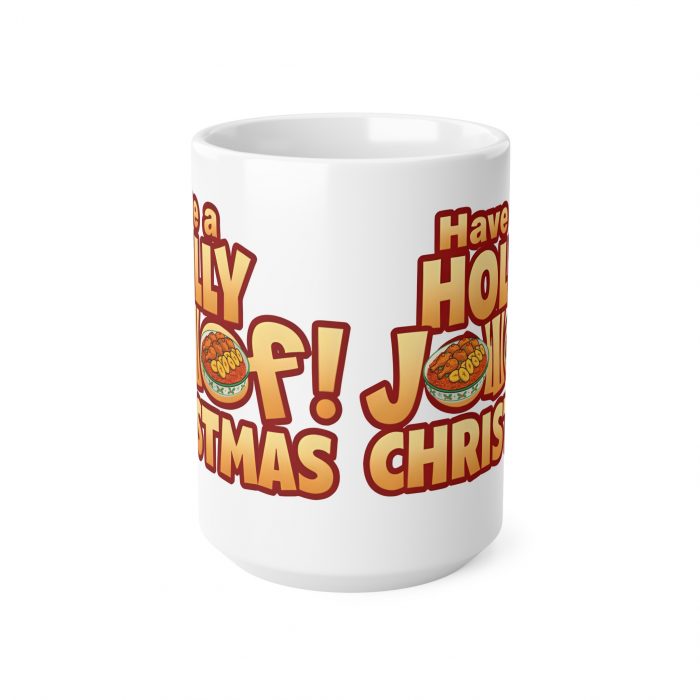 14794126624358387143_2048.jpeg Holly Jollof Christmas Mug | Ceramic Coffee Cup 11oz 15oz