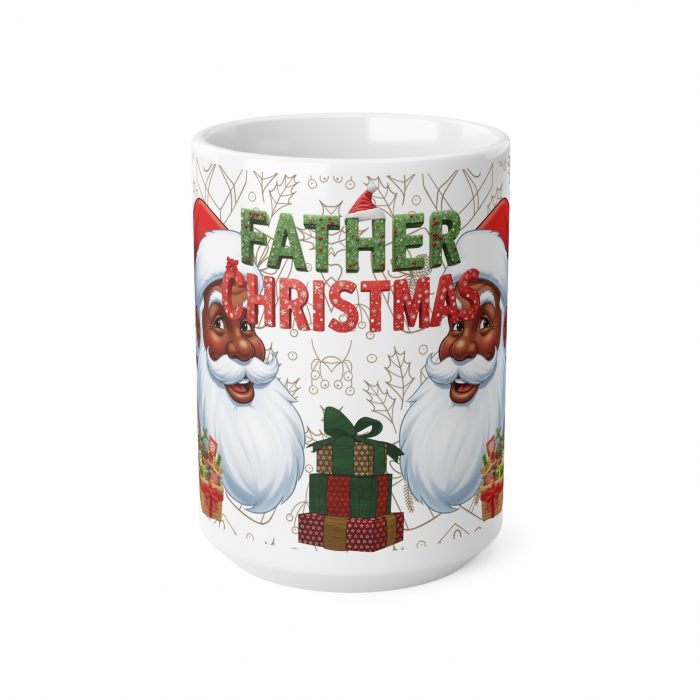 Father Christmas Santa Claus Mug | Ceramic Coffee Cup 11oz 15oz