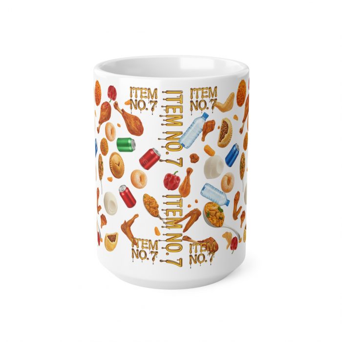 Item No.7 African Snack Pattern Mug | Ceramic Coffee Cup