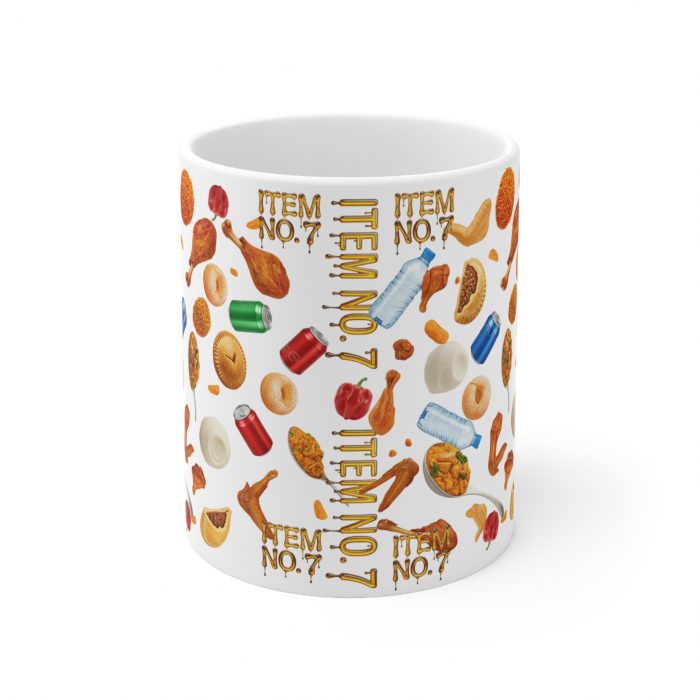 Item No.7 African Snack Pattern Mug | Ceramic Coffee Cup