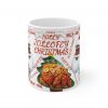 Jollofey Christmas Santa with Jollof Rice Mug | Ceramic Coffee Cup