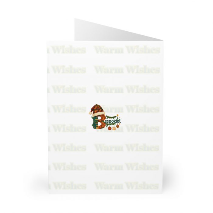 Christmas Warm Wishes Santa and Elves Greeting Cards (5 Pack)