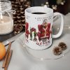 Holiday Queen Mug | Christmas Grandma Santa Chair Elves Coffee Cup
