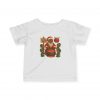 Santa and Elves Making Soup Infant Tee | North Pole Holiday Baby Shirt