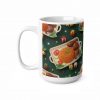 Proper African Home Christmas Roast Dinner Mug | Holiday Turkey Plate Pattern
