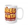 Abeg Even Santa dey chop jollof Mug | Ceramic Coffee Cup, 11oz or 15oz
