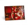 Black Santa and Mrs. Claus Christmas Greeting Cards (5 Pack)