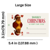 2 Play Card Style Santa Printable Christmas Gift Tags – Single Sheet PDF – Digital Product