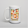 Personalized African Christmas Initial Mug Custom Name AtoZ Afro Holiday Coffee Cup Black Santa Mug Cultural Xmas Gift