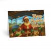 Merry Christmas Santa and Elves Greeting Cards (5 Pack)