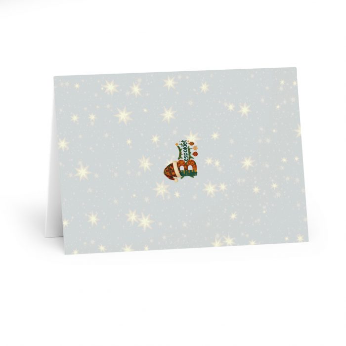 Christmas Magic in the Stars Greeting Card | Holiday Cards (5 Pack)
