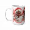 Humorous Pouting Black Santa Face Sha! Have a Merry Christmas Mug | Ceramic Coffee Cup