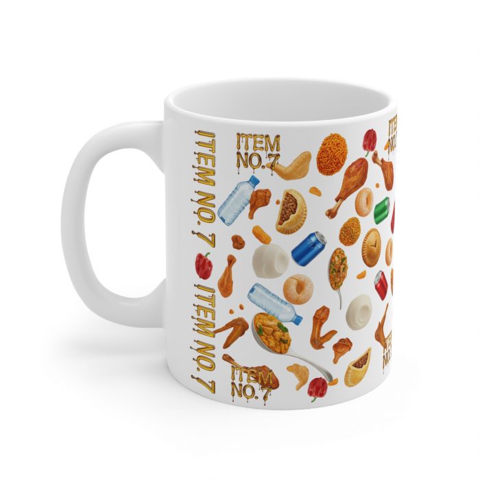 Item No.7 African Snack Pattern Mug | Ceramic Coffee Cup