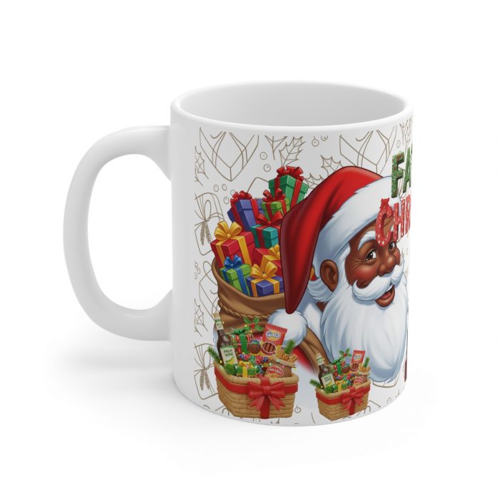 Father Christmas Santa Claus Mug | Ceramic Coffee Cup 11oz 15oz