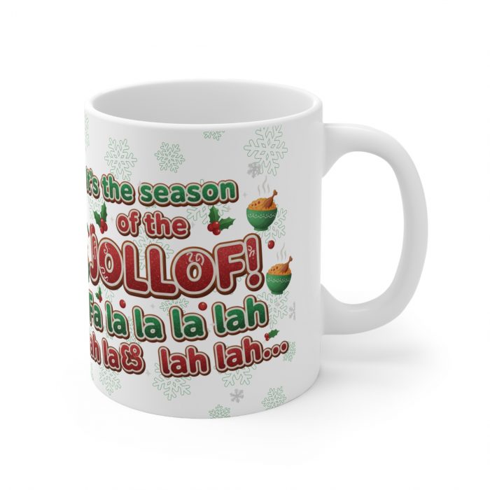 3905810670854396016_2048.jpeg It's the Season of the Jollof Mug | Christmas Naija Food Holiday Coffee Cup