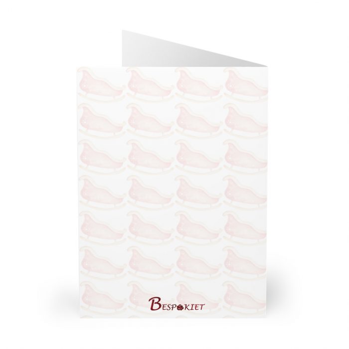 Mama Claus Sleighing Into the Season 5 pack Greeting Cards