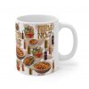 Item No 7 African Festive Food Pattern Mug | Ceramic Coffee Cup